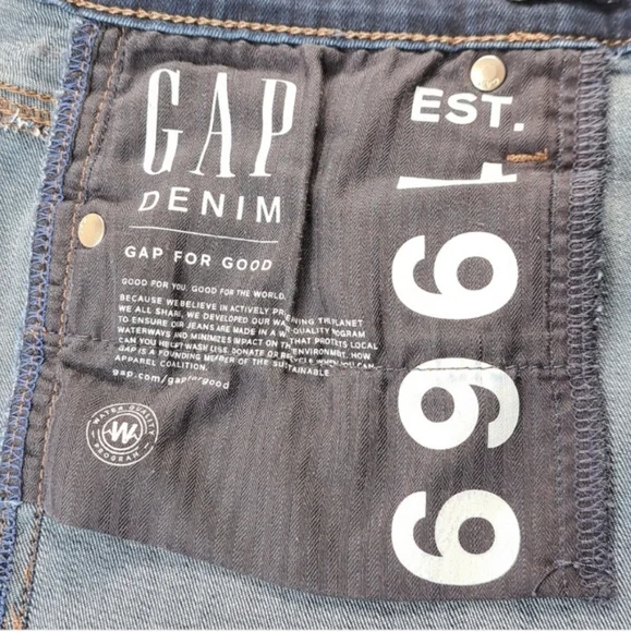 GAP Denim Women's Blue Jeans Size 32 L - Picture 10 of 16
